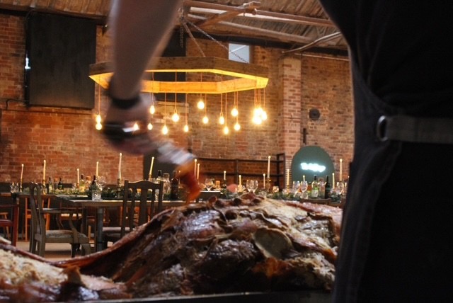 hog roast catering